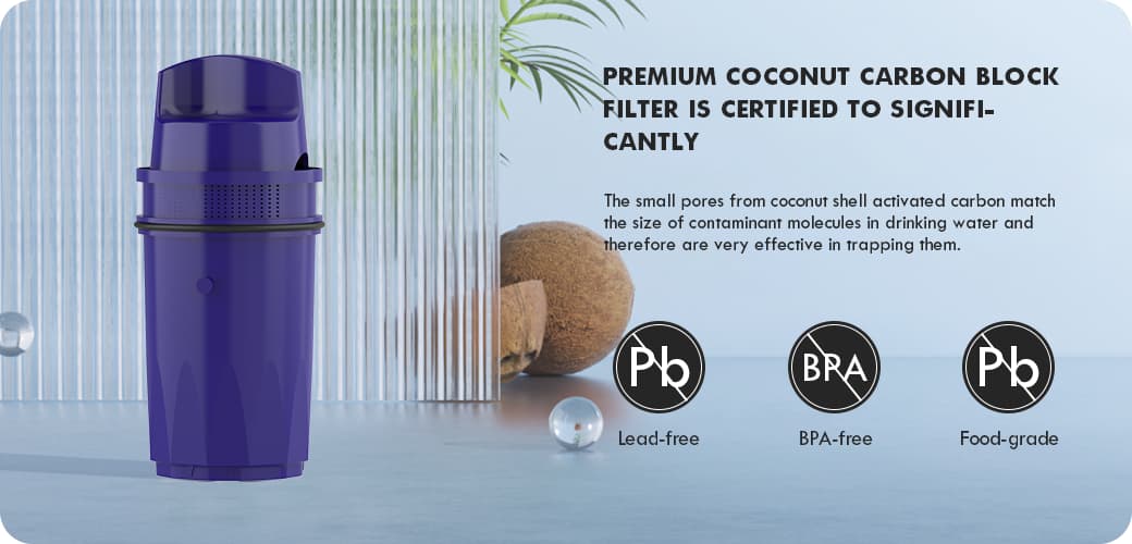 NSF Certified Pitcher Water Filter Replacement