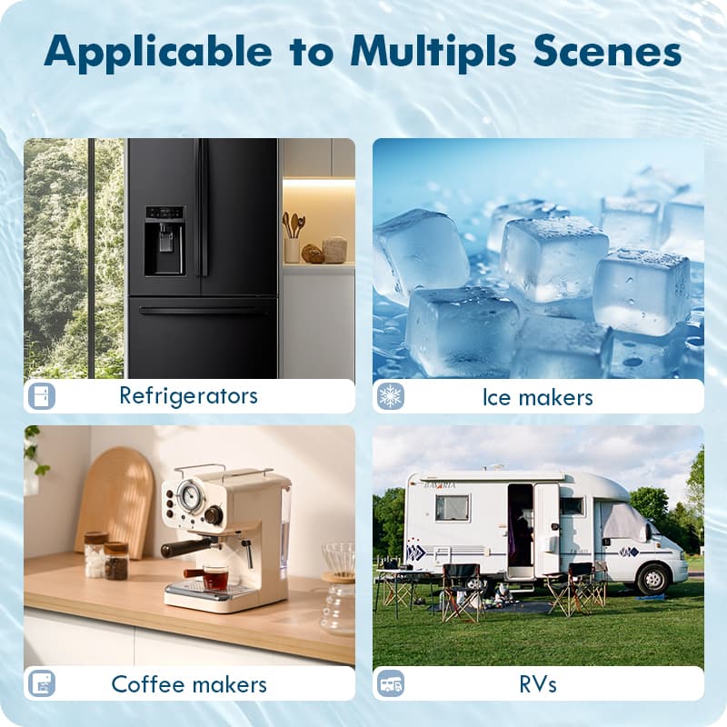 RVs inline water filter