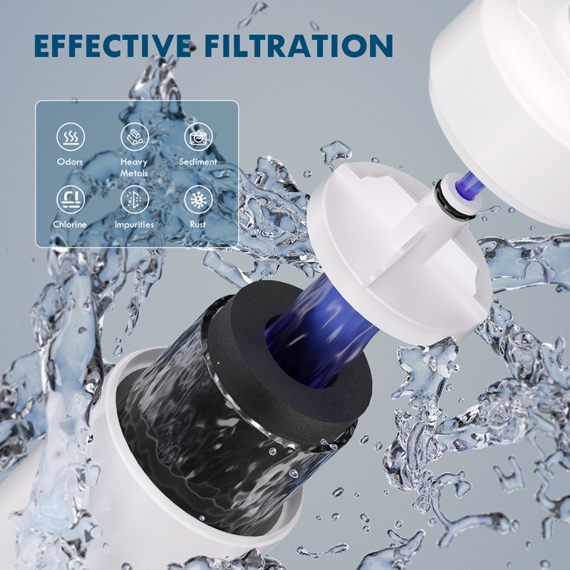 3 Filtri 51300C Per Elkay EWF3000 E Ezh2o – Certificato NSF/ANSI 42 – Alta Capacità 3000 Galloni – Senza Chip
