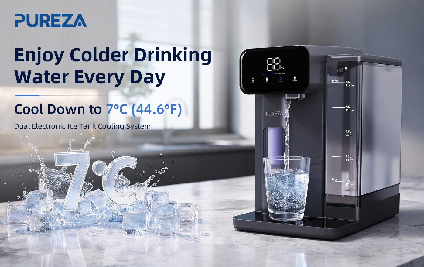 PU-T02 Countertop Cold Water Dispenser