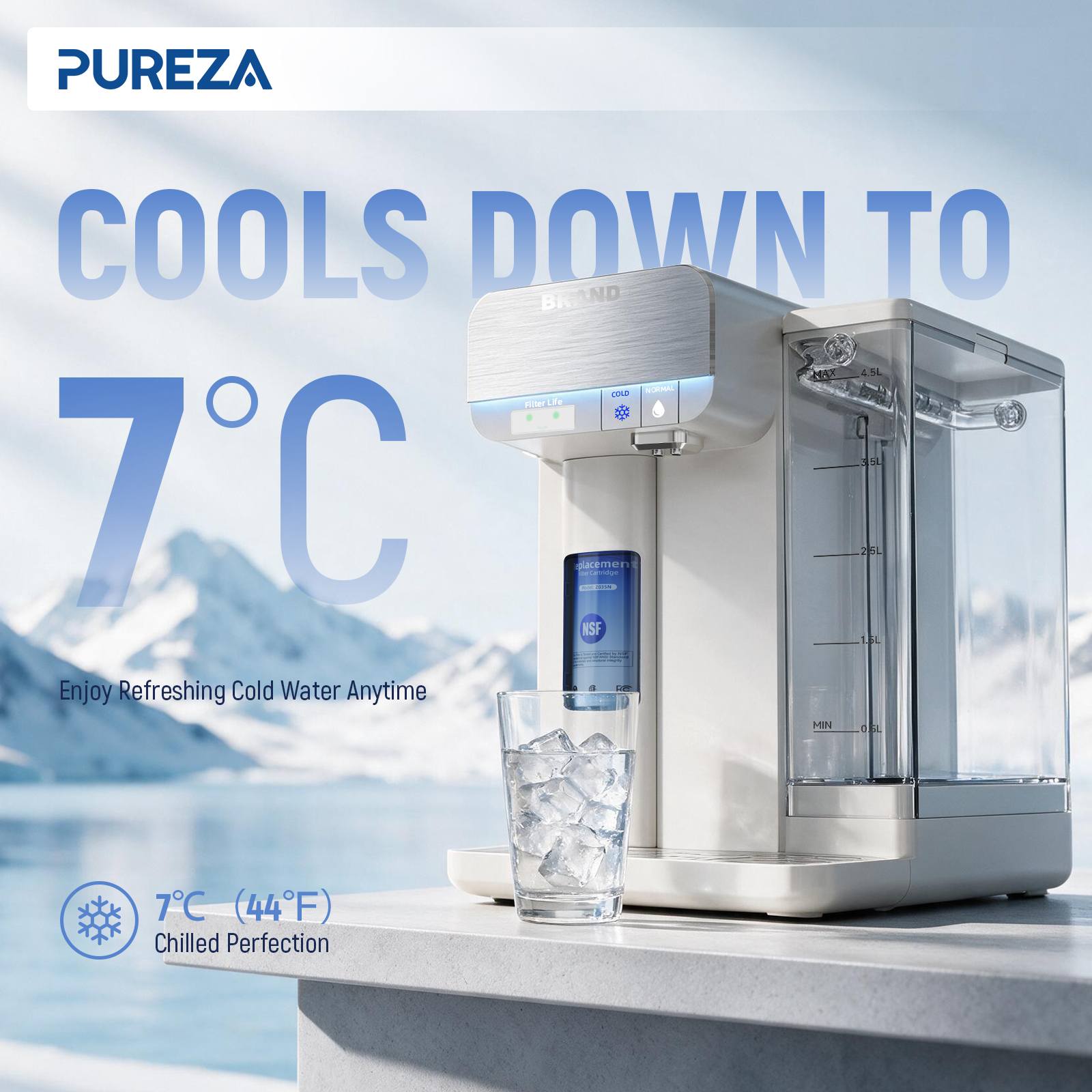 ESG Countertop Cold Water Dispenser
